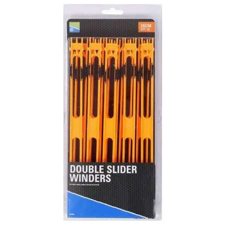Preston - Double Slider Winders 26cm Orange - Preston