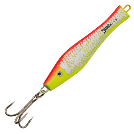 Saenger - Aquantic 3D Holo Pilker 125g Red / Yellow - Saenger 