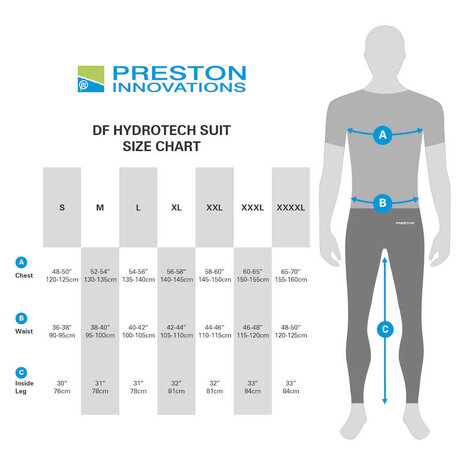Preston - DF Hydrotech Suit - Preston