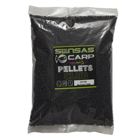 Sensas - Pellets Club Black Fish - 1kg - Sensas