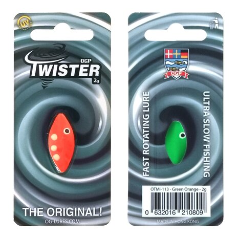 Praesten - PROMO Inline spoon OGP Twister - 2 gram - Viking Lures