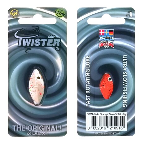 Praesten - PROMO Inline spoon OGP Twister - 2 gram - Viking Lures