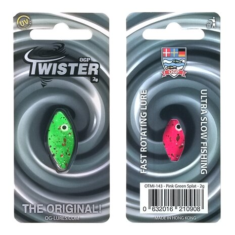 Praesten - PROMO Inline spoon OGP Twister - 2 gram - Viking Lures
