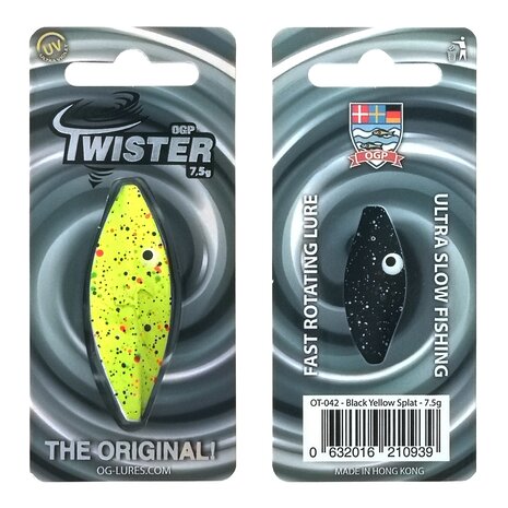 Praesten - PROMO Inline spoon OGP Twister - 7,5 gram - Viking Lures