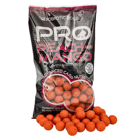 Starbaits - Boilies Pro Peach &amp; Mango - 800gr - Starbaits