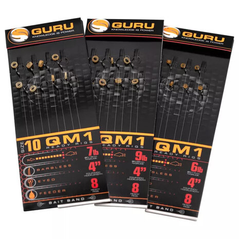 Guru - Hame&ccedil;on montes QM1 Bait Bands 4&quot; - Guru