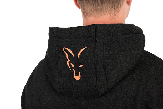 Fox Carp - Black &amp; Orange Hoody - Fox Carp