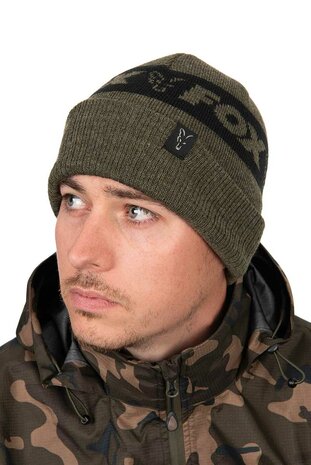 Fox Carp - Muts Beanie Green / Black - Fox Carp