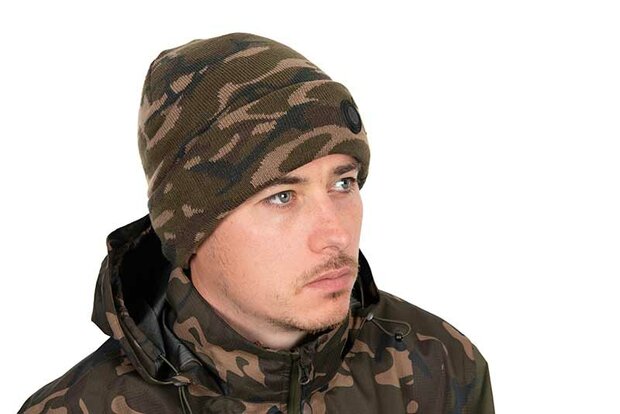 Fox Carp - Muts Camo Sherpa Tec Beanie - Fox Carp