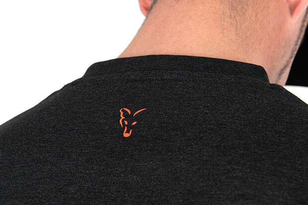 Fox Carp - Black &amp; Orange T-Shirt - Fox Carp