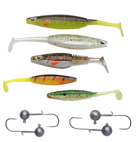 Berkley - Sick Pack Zander Softbait Kit (9 stuks) - Berkley