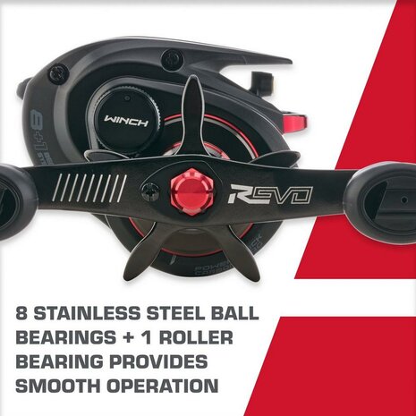 Abu Garcia - Reel Revo Winch Reel RH WINCH LP - Abu Garcia