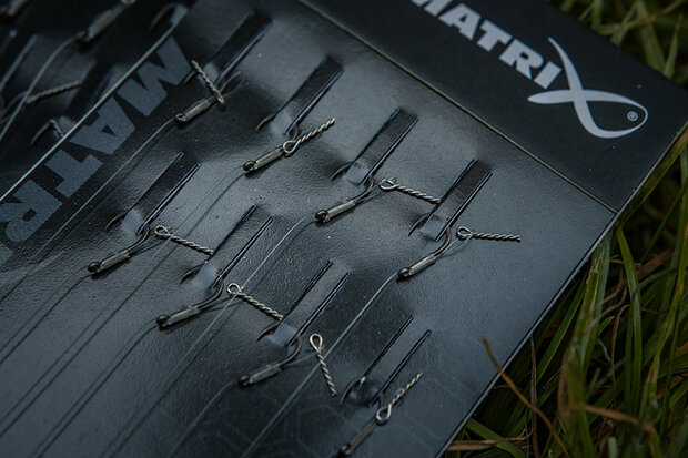 Matrix - Onderlijn MXC-4 X-Strong Boilie Pin Rigs Barbless - 10cm - Matrix