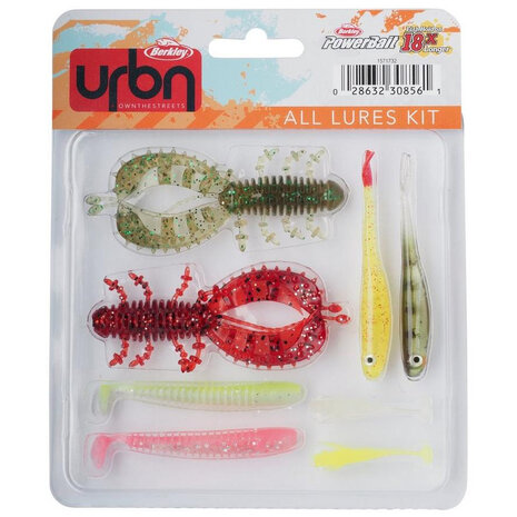 Berkley - URBN kit All lures (8 pi&egrave;ces) - Berkley