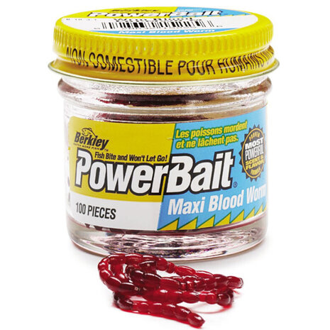 Berkley - Kunstaas Powerbait Micro Blood Worms - Berkley