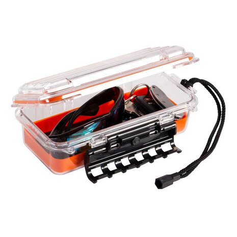 Plano - Guide Series Waterproof Case 3500 Orange/Clear - Plano