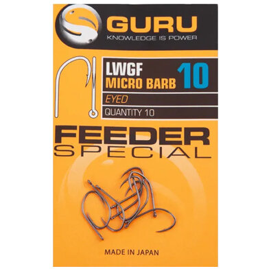 Guru - Haken Feeder XS Micro Barbed Eyed - Guru