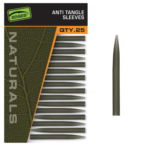 Fox Carp - End Tackle Naturals Size Anti Tangle Sleeves - Fox Carp