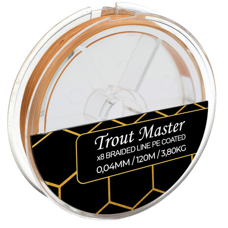 Trout Master - Lijn Gevlochten Fine Gold X8 PE 120m - SPRO