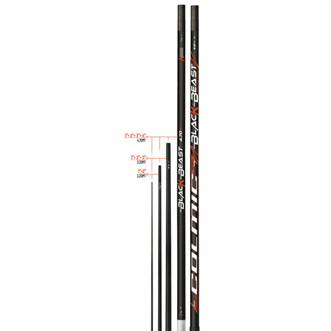 Colmic - PROMO Black Beast kanthengel 6,10m - Colmic