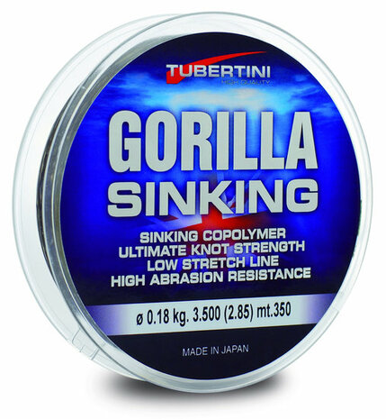 Tubertini - Lijn Nylon Gorilla Sinking / 350m - Tubertini
