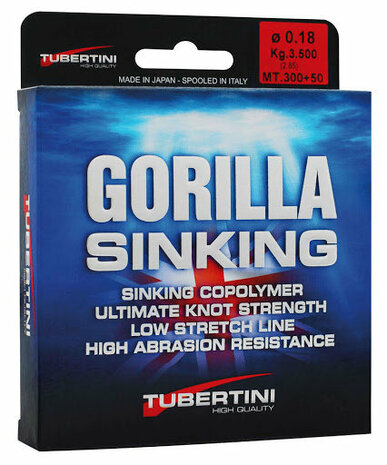 Tubertini - Lijn Nylon Gorilla Sinking / 350m - Tubertini