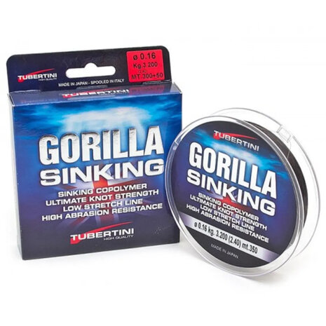Tubertini - Lijn Nylon Gorilla Sinking / 350m - Tubertini