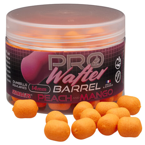 Starbaits - Wafters Pro Peach &amp; Mango Barrel - 14mm - 50gr - Starbaits