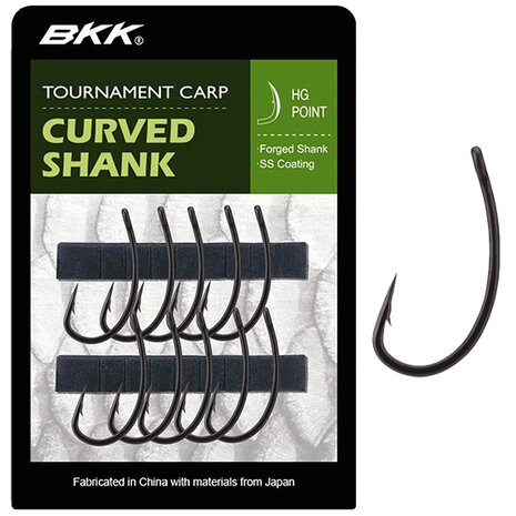 BKK - Haken Carp Curved Shank - BKK