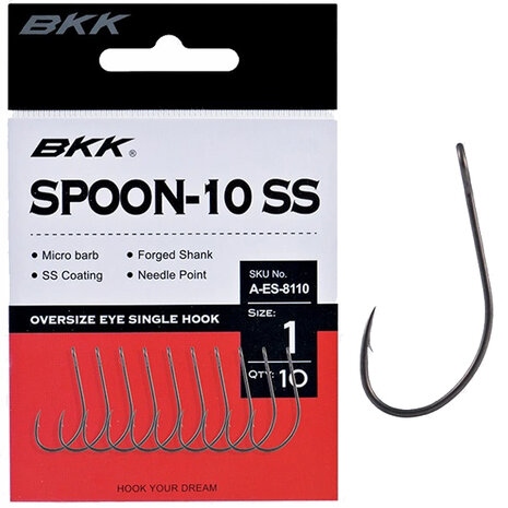 BKK - Haken Trout Spoon-10 SS Hook - BKK