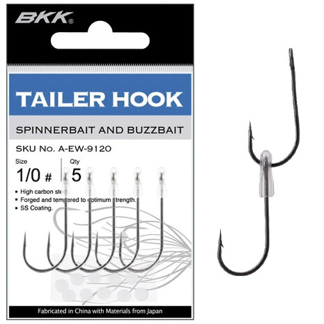 BKK - Predator Spinnerbait Trailer Hook - BKK