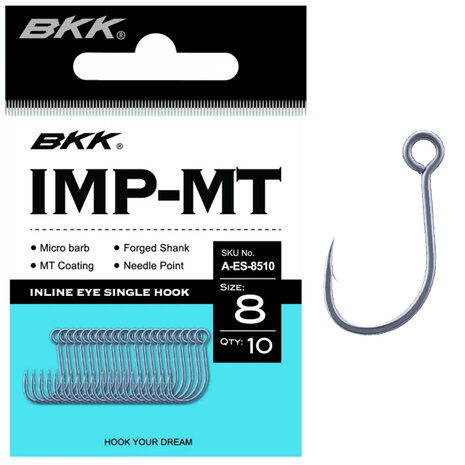 BKK - Haken Predator IMP Inline Single Hook - BKK