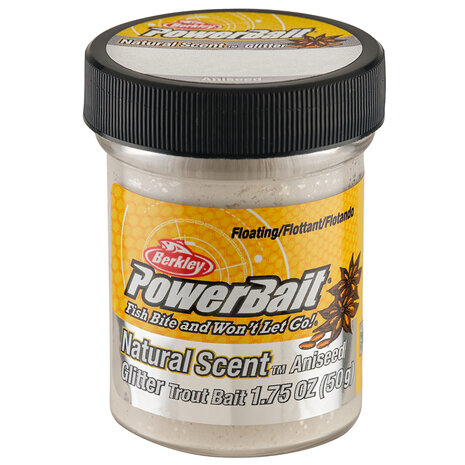 Berkley - Kunstaas Powerbait Aniseed Natural Scent Glitter Trout Bait - Berkley