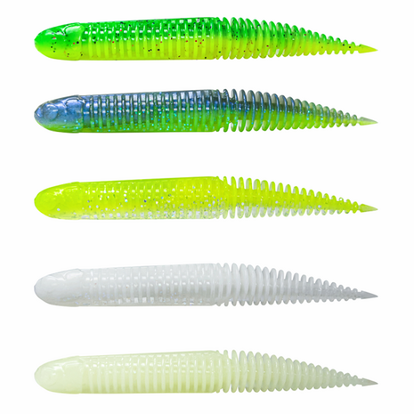 Savage Gear - Ned Dragon Tail Slug Dark Water Mix - Savage Gear