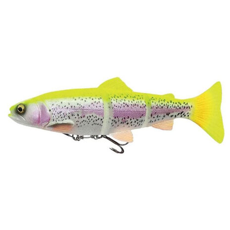 Savage Gear - Softbaits 4D Line Thru Trout Sinking Lemon Trout - 15cm / 35g  - Savage Gear