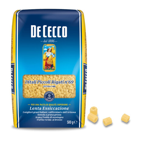 De Cecco - Pasta Ditali Piccoli Rigati n&deg;69 -  De Cecco