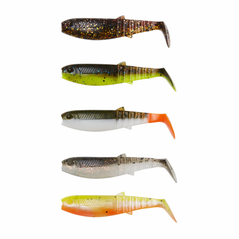 Savage Gear - Softbaits Cannibal Shad Kit Mixed Colours - Savage Gear