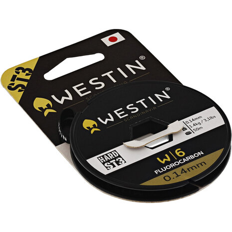 Westin - W6 Fluorocarbon ST3 Clear - Westin