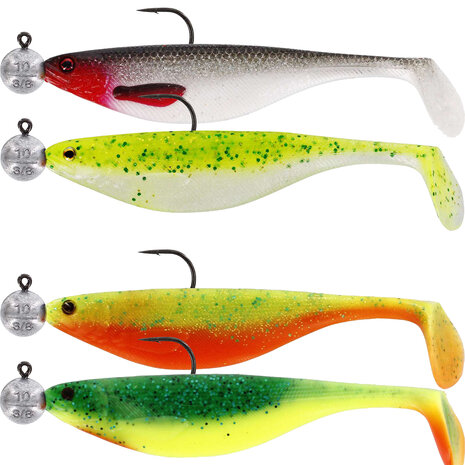 Westin - Shadteez Dark Water Mix Rigged &lsquo;N Ready 7cm / 5gr- Westin