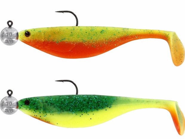 Westin - Softbaits Shadteez Dark Water Mix Rigged &lsquo;N Ready 9cm / 7gr- Westin