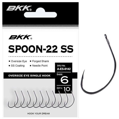 BKK - Trout Spoon-22 SS Hook - BKK