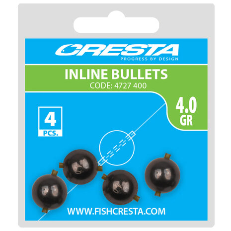 Cresta - Plombs Inline Bullets - Cresta