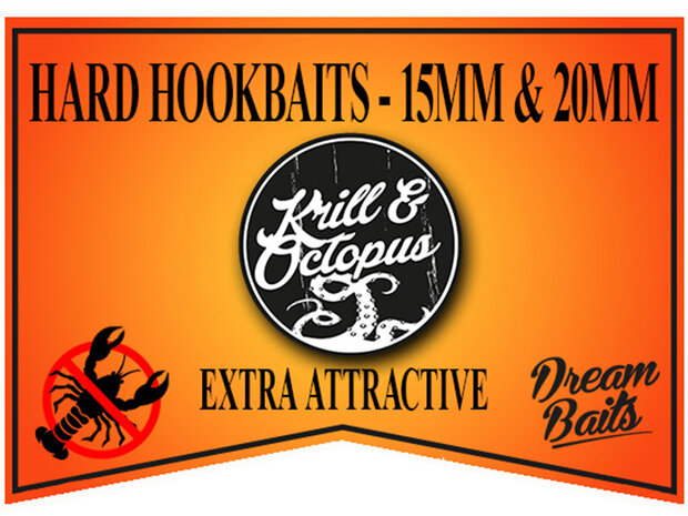 Dreambaits - Hard Hookbaits - 100 gram - Dreambaits