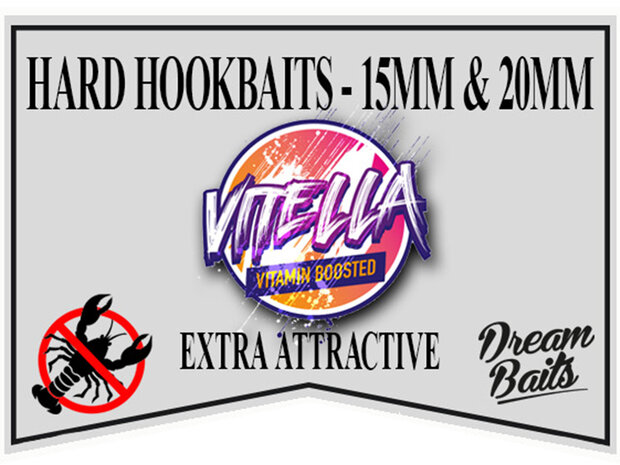Dreambaits - Hard Hookbaits - 100 gram - Dreambaits