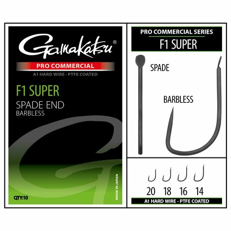 Gamakatsu - Haken PRO-C F1 Super A1 PTFE BL - Gamakatsu