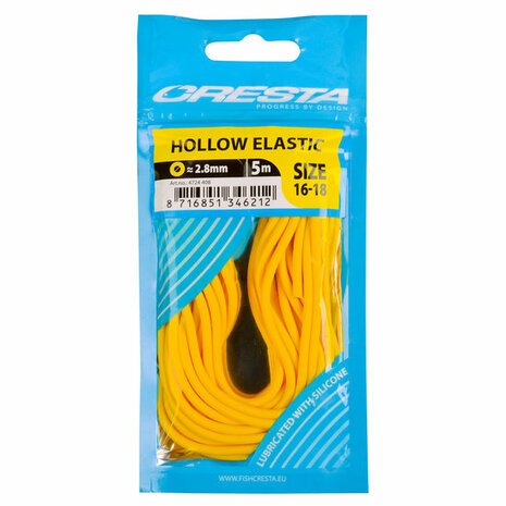 Cresta - Holle elastiek Hollow Elastic / 5m - Cresta
