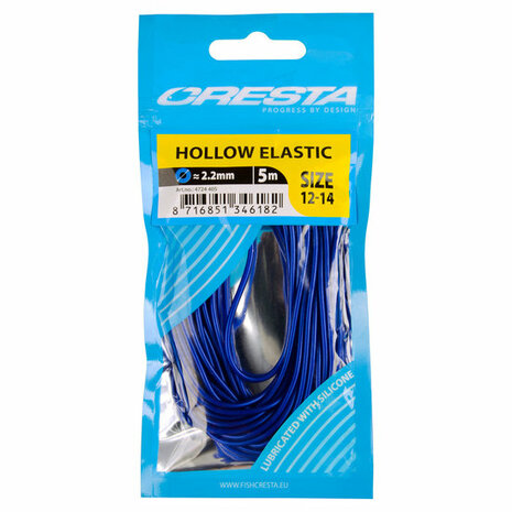 Cresta - Holle elastiek Hollow Elastic / 5m - Cresta