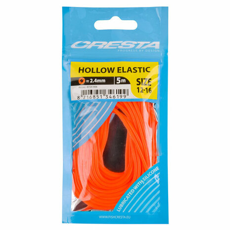 Cresta - Holle elastiek Hollow Elastic / 5m - Cresta
