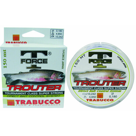 Trabucco - Lijn Nylon T Force Trouter - 150m - Trabucco