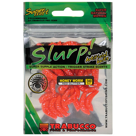 Trabucco - Kunstaas Slurp Bait Honey Worm - XL - Trabucco